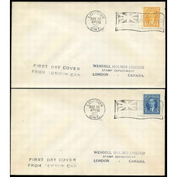 5 canada first day covers 231 6