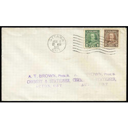 canada stamp 217 king george v 1 1935 fdc 001