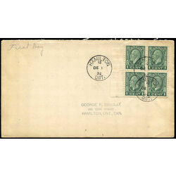 canada stamp 195 king george v 1 1932 fdc 008