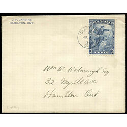 canada stamp 208 jacques cartier 3 1934 fdc 009