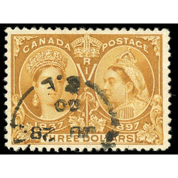 canada stamp 63 queen victoria diamond jubilee 3 1897 U VF 021