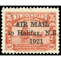 newfoundland stamp c3j iceberg 35 1921