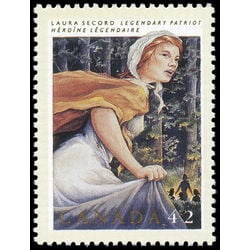 canada stamp 1434 laura secord patriot 42 1992