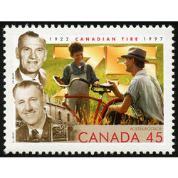 canada stamp 1636i j w and a j billes founders of canadian tire 45 1997