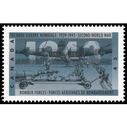 canada stamp 1504 bomber forces 43 1993