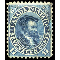 canada stamp 19 jacques cartier 17 1859 u vf 011