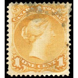 canada stamp 23 queen victoria 1 1869 u vf 022