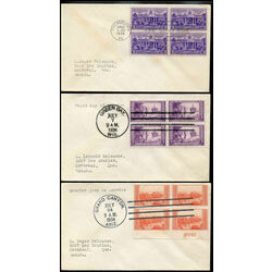 8 united states early first day covers 1934 1938