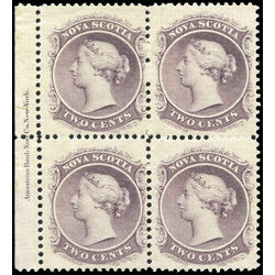 nova scotia stamp 9 queen victoria 2 1860 pb vf 004