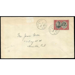 canada stamp 248 king george vi queen elizabeth 3 1939 fdc 006