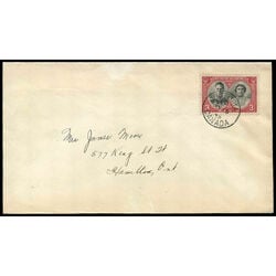 canada stamp 248 king george vi queen elizabeth 3 1939 fdc 009