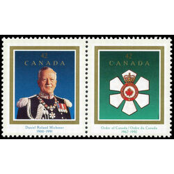 canada stamp 1447a order of canada roland michener 1992