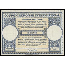 canada revenue stamp rc14b international reply coupons 15 1959