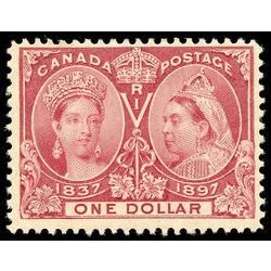 canada stamp 61 queen victoria diamond jubilee 1 1897 M F 039