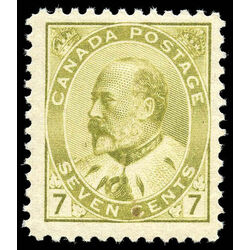canada stamp 92ii edward vii 7 1903 m f vfnh 008
