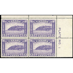 canada stamp 201 quebec citadel 13 1932 pb ur vf 002
