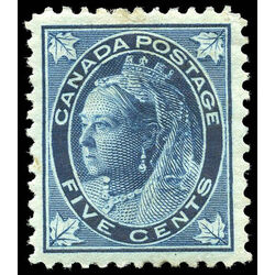 canada stamp 70 queen victoria 5 1897 m vf 014