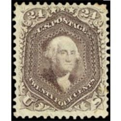 us stamp postage issues 70a washington 24 1861