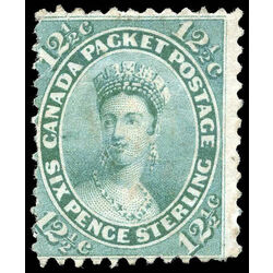 canada stamp 18a queen victoria 12 1859 m f 004