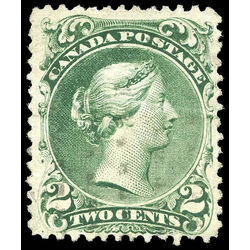 canada stamp 24iv queen victoria 2 1868 u vf 001