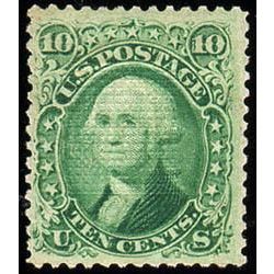 us stamp postage issues 89 washington 10 1867