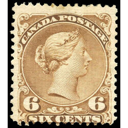 canada stamp 27a queen victoria 6 1868 m vg 008