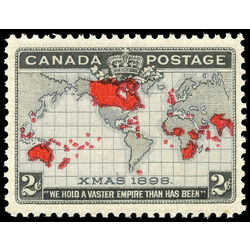 canada stamp 85 imperial penny postage christmas 2 1898 M VFNH 010