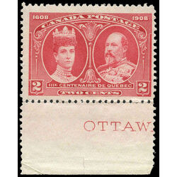 canada stamp 98 king edward vii queen alexandra 2 1908 M FNH 007