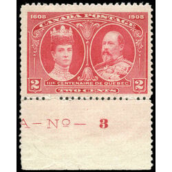 canada stamp 98 king edward vii queen alexandra 2 1908 m fnh 008