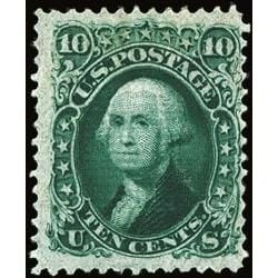 us stamp postage issues 96 washington 10 1867
