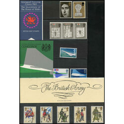 12 great britain thematic collections