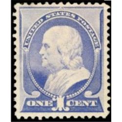 us stamp postage issues 212 franklin ultramarine 1 1887