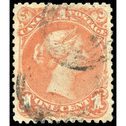 canada stamp 22b queen victoria 1 1868 u vf 008