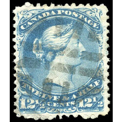 canada stamp 28 queen victoria 12 1868 u vf 016