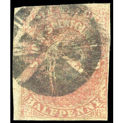 newfoundland stamp 21 1861 third pence issue 6 d 1861 u f 009