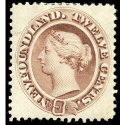 newfoundland stamp 29 queen victoria 12 1894 m vf 009