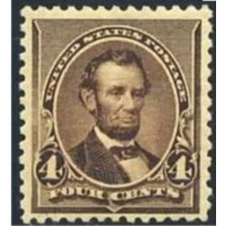 us stamp postage issues 222 lincoln 4 1890