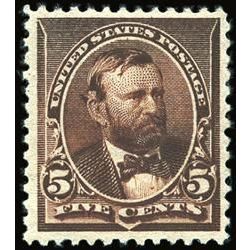 us stamp postage issues 223 grant 5 1890