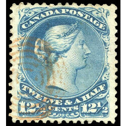 canada stamp 28 queen victoria 12 1868 u vf 017