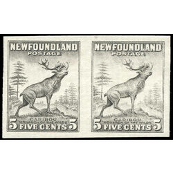 newfoundland stamp 190a caribou 1932
