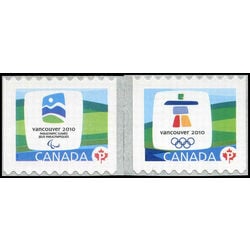 canada stamp 2306 7 olympic emblems and mascots definitives coils 2009