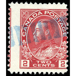canada stamp 106 king george v 2 1911 u vf 003