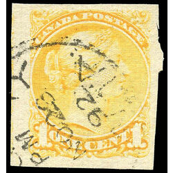 canada stamp 35b queen victoria 1 1870 u vf 001