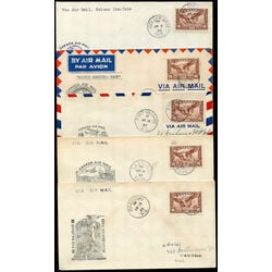 17 canada first flight covers