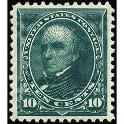 us stamp postage issues 273 webster 10 1895