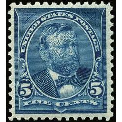 us stamp postage issues 281 grant 5 1898