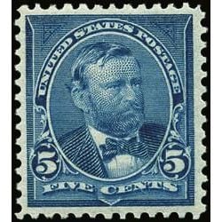 us stamp postage issues 281 grant 5 1898