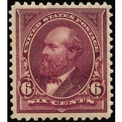us stamp postage issues 282 garfield 6 1898