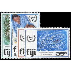 fiji stamp 438 41 intl year of the disabled 1981