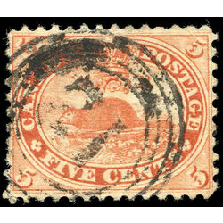 canada stamp 15 beaver 5 1859 u f 020